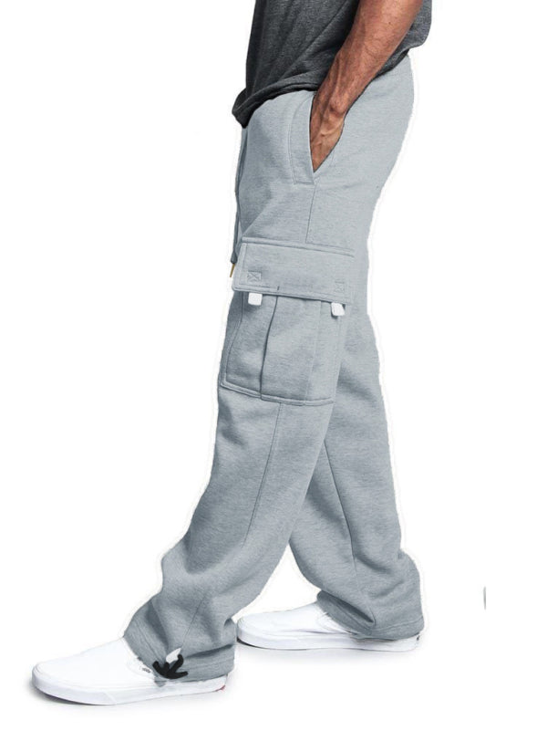 Men's Multi-pocket loose fit cargo pants
