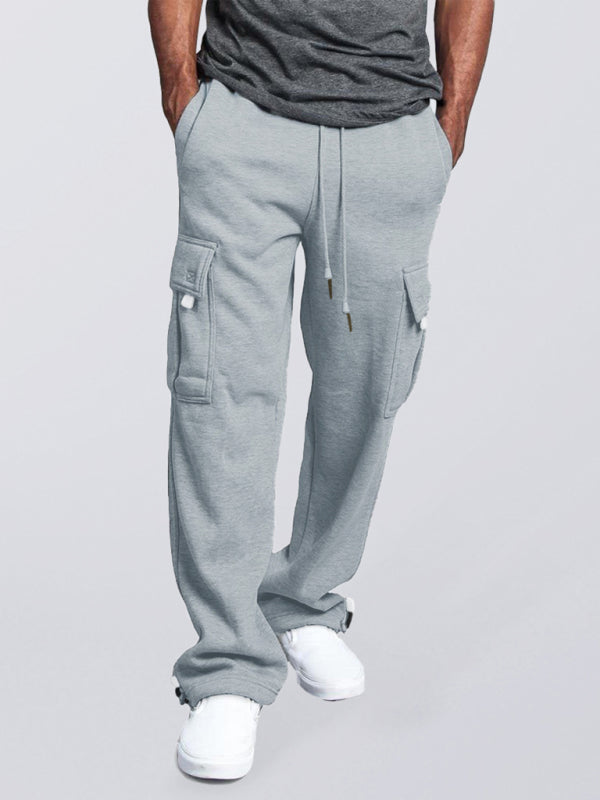 Men's Multi-pocket loose fit cargo pants