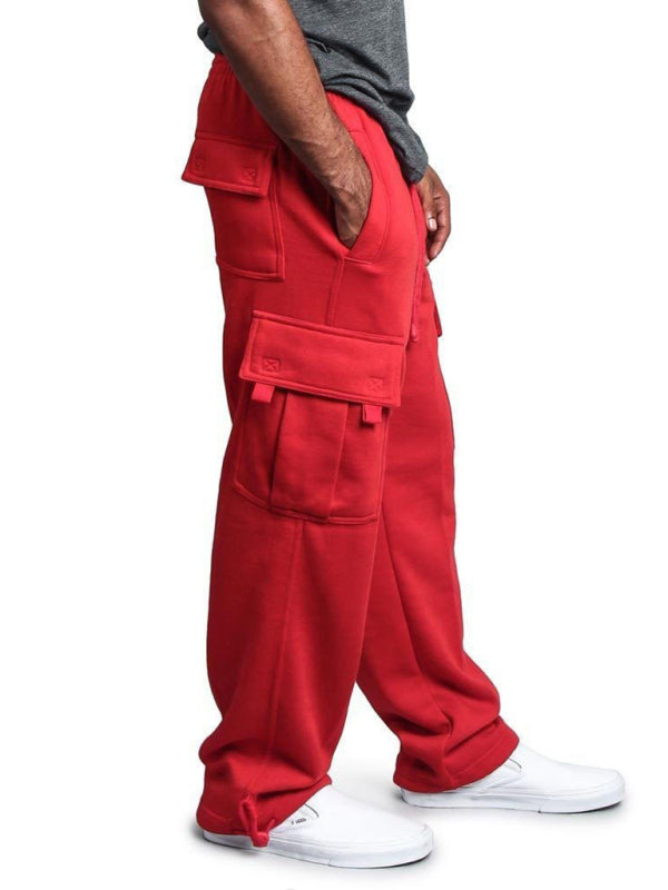 Men's Multi-pocket loose fit cargo pants