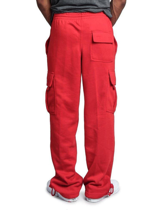 Men's Multi-pocket loose fit cargo pants