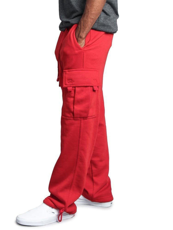 Men's Multi-pocket loose fit cargo pants